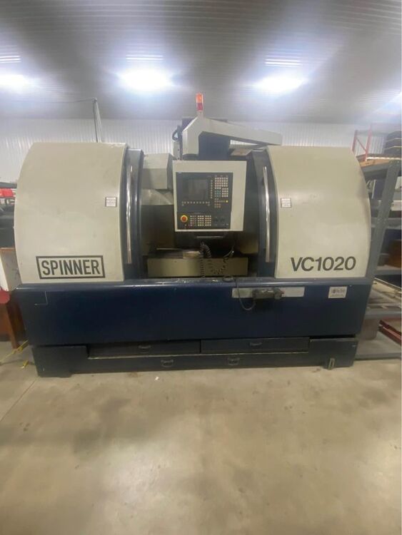 2002 SPINNER VC1020 Vertical Machining Centers | International Used Machinery / Syracuse Machine Tools Inc.