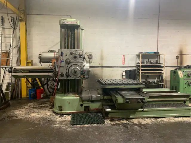 TOS VARNSDORF W100A Horizontal Table Type Boring Mills | International Used Machinery / Syracuse Machine Tools Inc.
