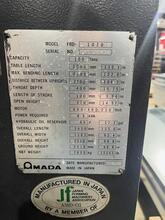 AMADA FBD-1030F Press Brakes | International Used Machinery / Syracuse Machine Tools Inc. (8)