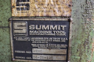 SUMMIT HTM 5 Horizontal Table Type Boring Mills | International Used Machinery / Syracuse Machine Tools Inc. (14)